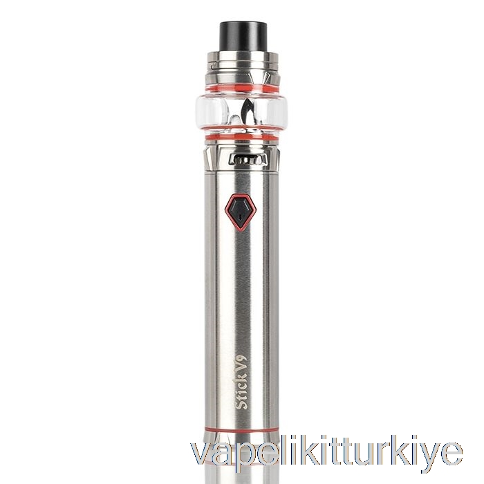Vape Elektronik Sigara Smok Stick V9 & Stick V9 Max 60w Başlangıç ​​kiti V9 Standart - Paslanmaz